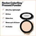 thumbnail image 4 of Revlon ColorStay Pressed Powder Makeup, Full Coverage, Longwearing, 820 Light, 0.3 oz, 4 of 6