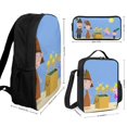 thumbnail image 2 of Ben Holly’s Little Kingdom Backpack Three Piece Collection 17 Inch Bag Lunch Boxes and Pen Case Set, 2 of 5