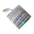 thumbnail image 6 of Braided Hair Ties – High Elasticity, Ponytail Holders, Stretchy – Set of 12 – 1pack, 6 of 7