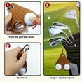 thumbnail image 3 of Golf Ball Holder Clip 1 Counts Portable Golf Ball Clip Professional Golf Ball Holding Clip Ball Sports Equipment for Golf Training, 3 of 9