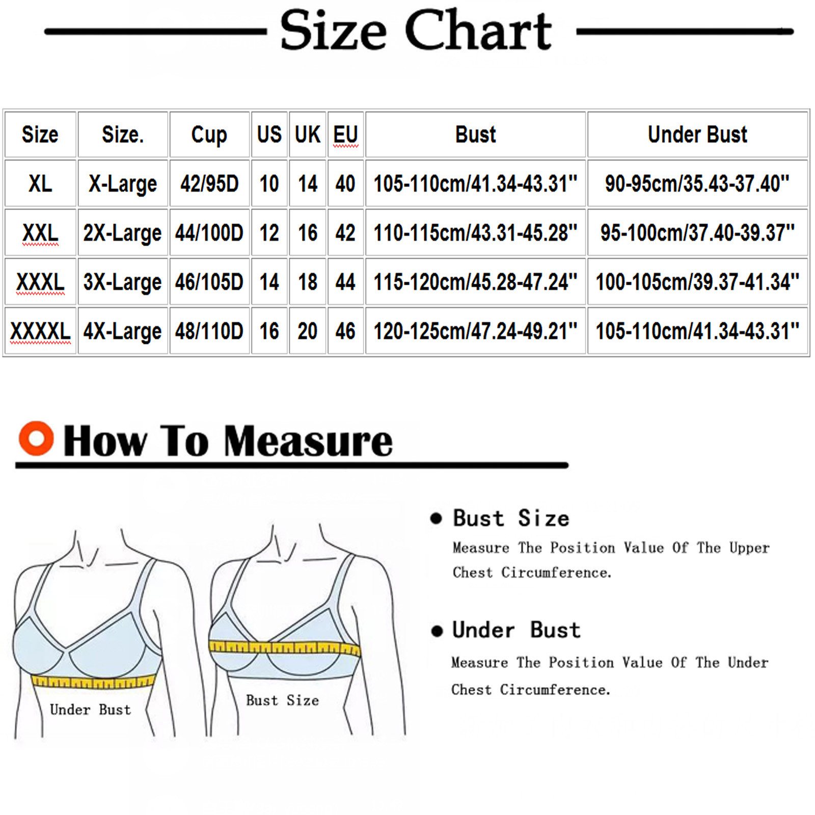 Jsaierl Women's Bras Plus Size Push Up T-shirt Bras Seamless Full ...