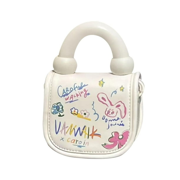 Bolso bandolera jinwen para mujer elegante de hombro blanco