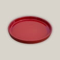 thumbnail image 2 of Round | Bright Red Ceramic Plant Saucer | High Fired Ecofriendly Clay - Sizes 8"-17.5" - Free Shipping (BrightRed, High-FiredCeramic, 13.5"W-PACKOF2), 2 of 12