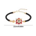 thumbnail image 3 of Pulseras para mujer, regalos para mujer, pulsera de hilo rojo de Año Nuevo, pulsera flexible con animales, buena pulsera, joyería, regalos para mujeres y hombres, regalos de San Valentín, pulseras de, 3 of 5