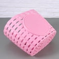 thumbnail image 5 of 1 canasta de plástico para niños, desmontable, gruesa, para almacenamiento de bicicletas, para bicicletas para niños (rosa), 5 of 5
