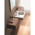 thumbnail image 2 of Duravit 031455-1Hole Vero 21-5/8" Rectangular Ceramic Drop In Bathroom Sink - White, 2 of 2