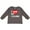 Charcoal Grey, variant on I Love My Cousin Boys or Girls Long Sleeve Toddler T-Shirt