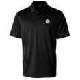 thumbnail image 2 of Men's Cutter & Buck Black Milwaukee Brewers Prospect Eco Textured Stretch Recycled Polo, 2 of 3
