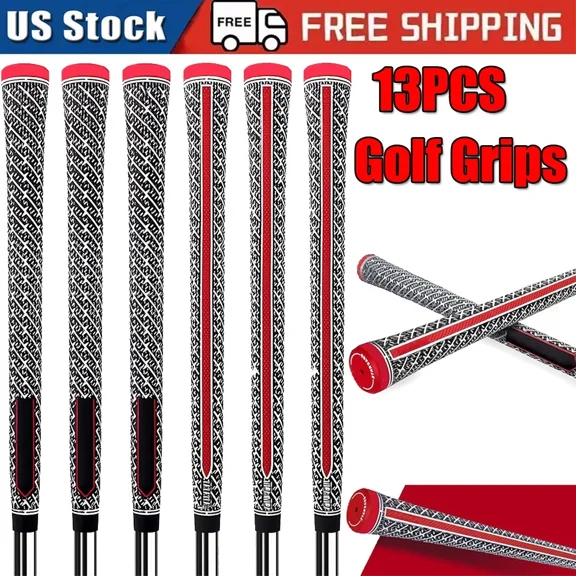 13Pcs Golf Grips Z-GRIP Golf Club Grip Rubber Anti-slip Grip Standard