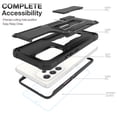 thumbnail image 5 of FITO For Samsung Galaxy A53 Case, Phone Case with Screen Protector and Kickstand (Black), 5 of 7