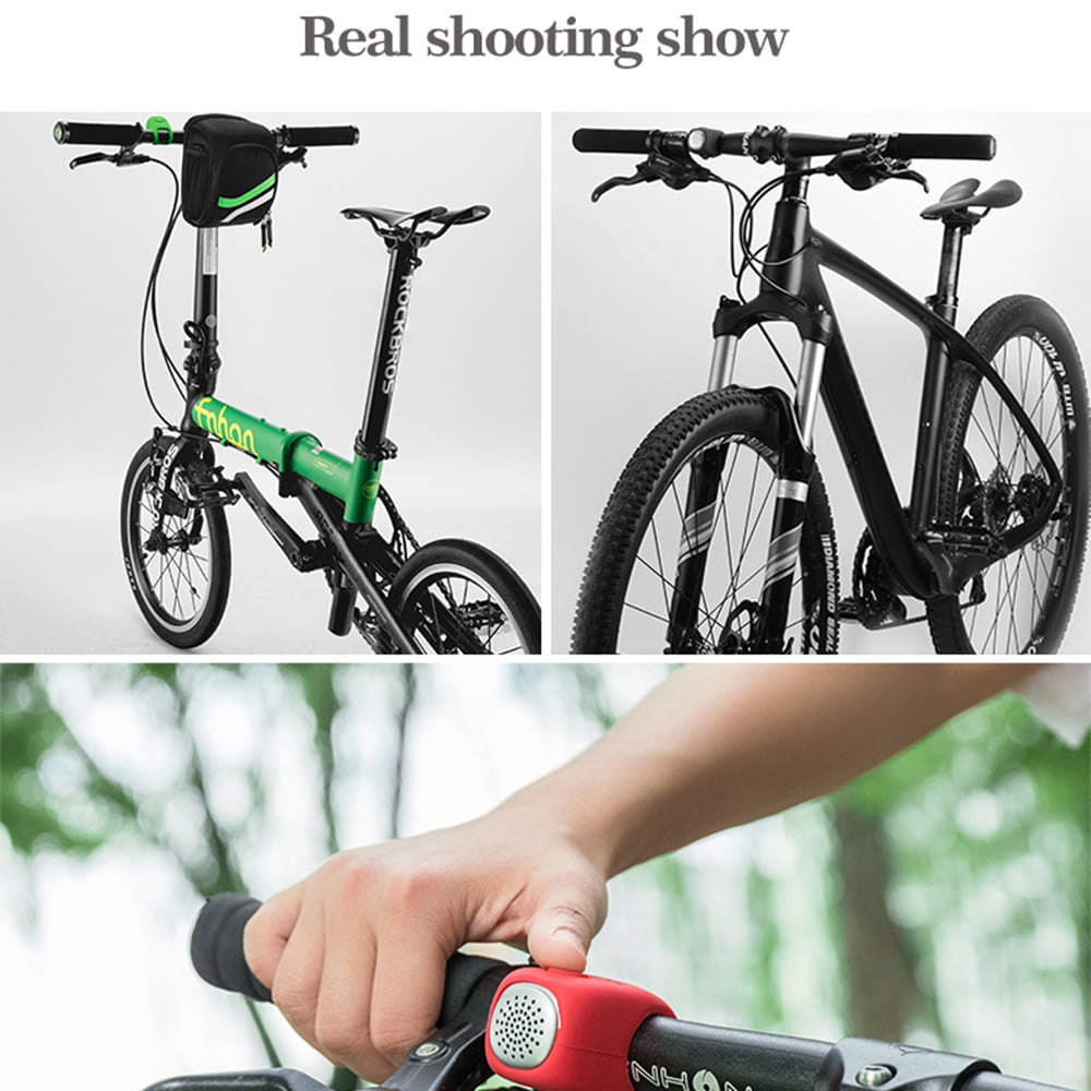 RockBros Cycling MTB Bicycle Electric Horn Rainproof Handlebar Bell Black