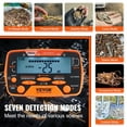 thumbnail image 6 of VEVOR Metal Detector,  Adjustable 30-55“ Professional Gold Detector type 5, High Accuracy LCD Display, IP68 Waterproof  for Outdoor Hiking, 6 of 10