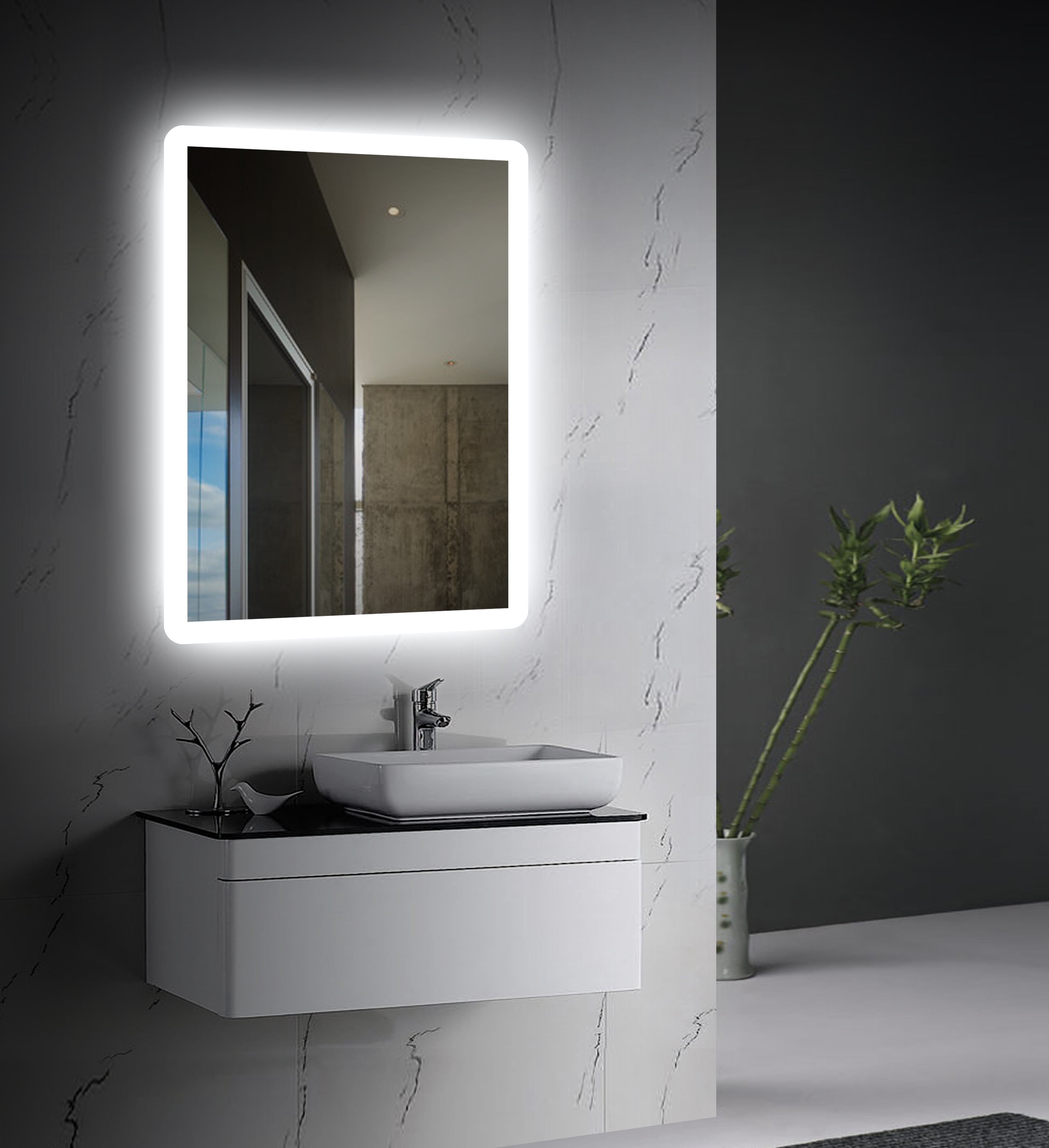 Lighted Impressions Stratus LED Mirror