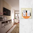 thumbnail image 5 of Yayeee Rocker Switch Wall Plate 2-Gang 4.7"x4.6" Home Decorative Outlet Cover, Black Cat Orange Ball, 5 of 6