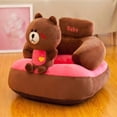 thumbnail image 1 of Cartoon Bouncy Pals Chair Cute Animal Shape Small Sofa Hopping Toys Soft Filler for Kids Boy Girl Bear 21.7in X 17.7in X 13.8in, 1 of 3