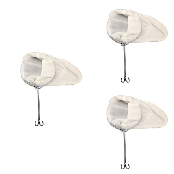 3 PCS Coffee Filters Strainer Bag Nut Milk Bags Almond