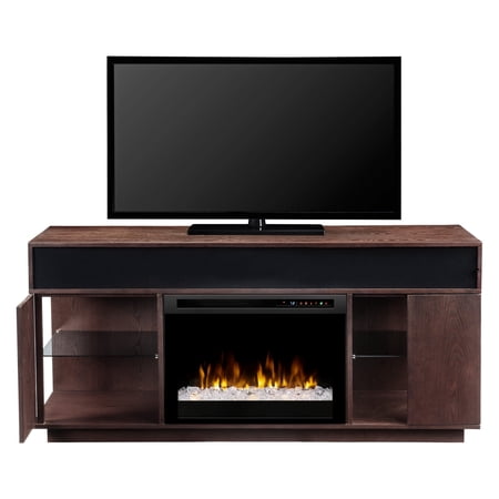 Dimplex Audio Flex Lex Media Console Electric Fireplace With Logs