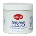 thumbnail image 2 of Utrecht Artists Acrylic Gesso - White, 16 oz, 2 of 2