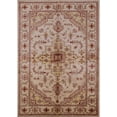 thumbnail image 1 of Ahgly Company Machine Washable Indoor Rectangle Industrial Modern Chestnut Red Area Rugs, 5' x 8', 1 of 7