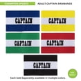 thumbnail image 3 of Champion Sports Brassards de Capitaine de Soccer - Adulte Rouge, 3 of 6