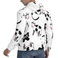 thumbnail image 3 of Bingfone Cute Cow And Milk Stains Men'S Drawstring Hoodie Long Sleeve Pocket Sweatshirts-3x-Large, 3 of 9