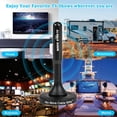 thumbnail image 4 of Magic Stick TV - MS-45MAX Multi-Directional TV Antenna - Clear TV Antenna as seen on TV - 4k 1080p HD TV Antennas (High Definition) - Omnidirectional Indoor or Outdoor TV Antenna - Long Rang, 4 of 6