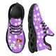thumbnail image 1 of Zapatillas de deporte de malla con plataforma para mujer, con diseño de enfermera y dientes kawaii, cómodas, con cordones y plataforma para caminar., 1 of 6