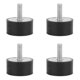 thumbnail image 2 of Soporte De Goma Antivibración De 4 Piezas, A Prueba De Golpes, Resistente Al Desgarro, Resistente, Adecuado Para Automóviles, Equipos De Fitness Y Más, 2 of 7