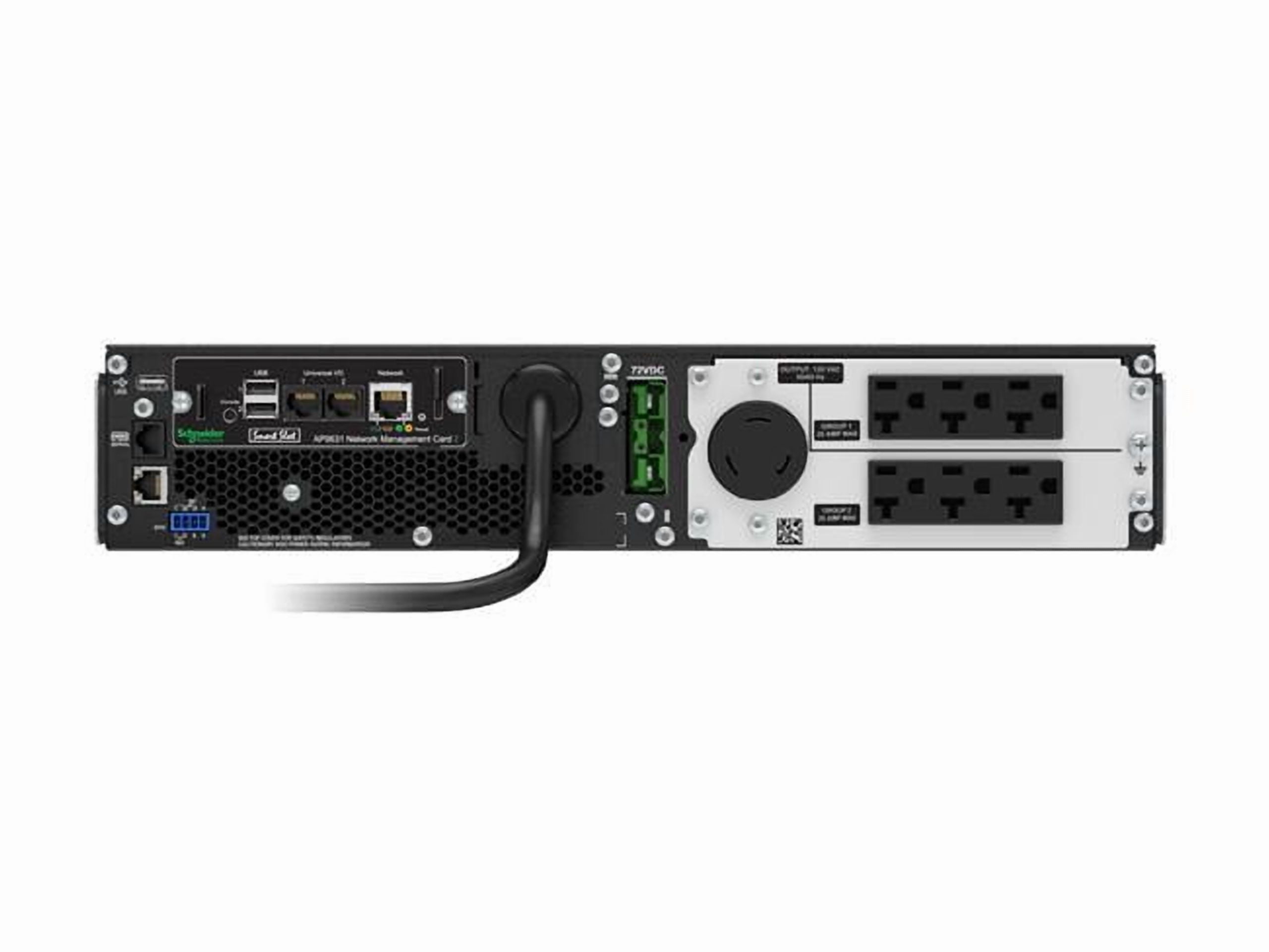 APC Smart-UPS SRT 2200VA RM - UPS - 1.8 kW - 2200 VA - with APC UPS Network Management Card