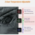 thumbnail image 3 of Bed Warmer Blanket USB Electric Blanket Soft Fast Heating Shawl Blanket for Outdoors, 3 of 7
