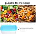 thumbnail image 2 of STRANDCHIC 1 Set 6 Pcs Plastic Fruit Saver in Blue for Food Portion Box and Kitchen Containers, 2 of 5