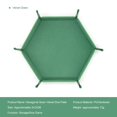 thumbnail image 1 of Bandeja de dados Hexagonal y caja de almacenamiento varios, accesorios de bandeja de dados para juegos de mesa, torre de dados de cuero, 1 ud., 1 of 5