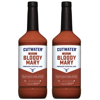 Cutwater Spicy Bloody Mary Mix 2 Pack - 1L Bottles- 25 Calories Fat-Free - Full-Bodied Flavorful Mixer