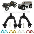 thumbnail image 2 of fastboy Alloy Aluminum Front Shock Tower Bracket Mount Damper For 1/10 SCX10 Crawler Lightweight And Strong Silver 1Set, 2 of 6