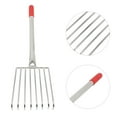 thumbnail image 6 of FONDOTIN Stainless Steel Hand Rake with Claws for Garden, Beach, and Outdoor Use - Lightweight, Easy to Handle Tool, 6 of 7