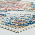 thumbnail image 6 of Modway Entourage Malia Distressed Vintage Floral Vintage Medallion 8x10 Area Rug in Multicolored, 6 of 7