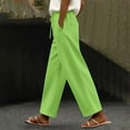thumbnail image 2 of ZSQDM Women's Casual Pants Plus Size Jumpsuit Light Green women casual pants Polyester M, 2 of 6