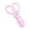 Pink, variant on Tdxkok Children’s Safety Round‑Tip Plastic Scissors-Colorful Kindergarten Craft Cutting Tools for School,Class and Home Use