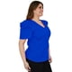 thumbnail image 2 of Blusa de popelina Roman Fashion /Tallas Extras, 2127 (Azul rey) azul 36 Roman Fashion BL-ELY-2127-REY, 2 of 6