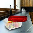 thumbnail image 3 of Contenedores para alimentos Great Value reutilizables rectangular 2.2 l 3 piezas, 3 of 3