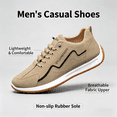 thumbnail image 6 of CHICVOMEY Comfortable Slip On Sneakers for Men Breathable Sneakers with Lightweight Non-Slip Sole Running Sneakers Daily Wear Walking Running, 6 of 8