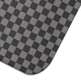 thumbnail image 5 of Gray and Black Checkerboard Pattern Dish Drying Mat for Kitchen 1 Pack, Ultra Absorbent Microfiber Dishes Drainer Mats,16"x18", 5 of 6