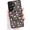 Pink Flower, variant on Magnetic Case for Galaxy S23 Leopard Pattern Phone Case with Camera Protection, Silicone TPU Phone Protective Cover Cheetah Design Cases Compatible with Samsung Galaxy S23
