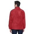 thumbnail image 3 of Harriton M990 Men's Full-Zip Fleece-Red-5XL, 3 of 3