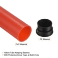 thumbnail image 3 of Uxcell Junior Relay Track Baton Plastic Running Race Field Stick Athletics, Red, 3 of 5