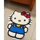 thumbnail image 1 of Sanrio-alfombrilla de felpa de Hello Kitty, alfombra antideslizante de imitación de Cachemira, decoración de cabecera de habitación, Gato KT Kawaii, dibujos animados Fivean unisex, 1 of 2