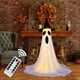 thumbnail image 3 of Decoraciones de Halloween, adornos de Halloween, regalos de Halloween, decoración de fantasmas de Halloween con lámpara de control remoto, lámpara fantasma, adorno de jardín para fiesta en el patio, c, 3 of 8