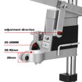 thumbnail image 2 of TFixol Support de Pince pour Banc et Perceuse, Base de Cadre pour Perceuses Électriques, Outil Bricolage, Support de Presse pour Perceuse à Main, Accessoires pour Outils Électriques, 2 of 7