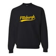 thumbnail image 2 of Go All Out City Of Pittsburgh Pennsylvania Pride Fashion Script Sweatshirt Crewneck Mens/Youth, 2 of 4