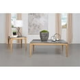 thumbnail image 5 of Pemberly Row Wood Coffee Table with Marble-like Top Teramo and Light Oak, 5 of 6